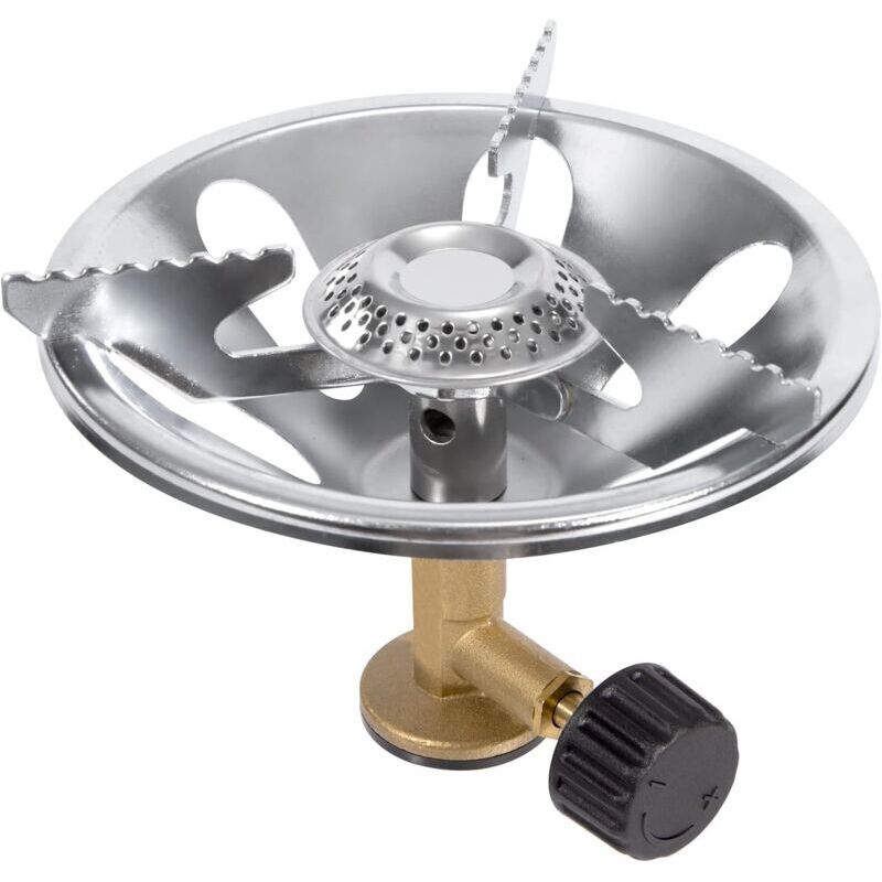 1 Stück tragbarer Camping-Gaskocher, Mini-Kocher mit Aufbewahrungstasche, winddichter Gasbrenner für das Kochen im Freien - KZQ