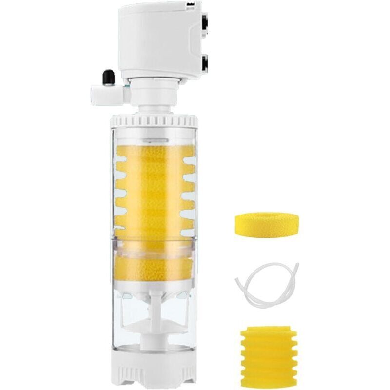 10w Aquariumfilter - Aquariumfilterpumpe Filter für kleine Aquarien Gallonen-Aquariumfilter Aquarium-Filterkartusche Aquarium Patronenwechsel - KZQ