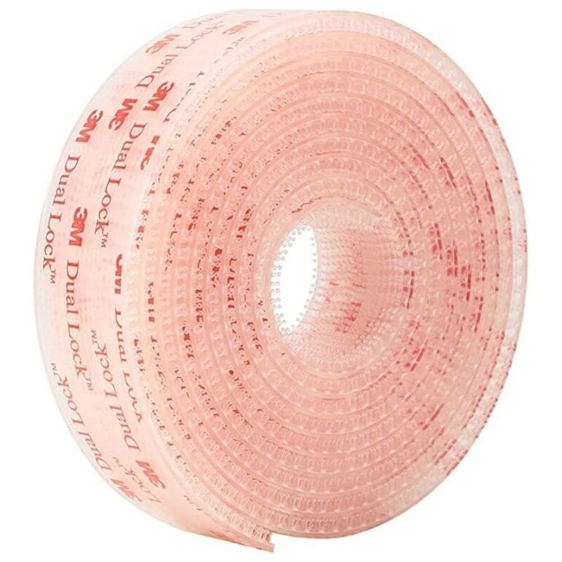 KZQ - 3M-Doppelverschluss, transparentes, wiederverschließbares Verschlusssystem, Schnappverschluss, stark haftendes Produkt für Auto, Dashcam, Go