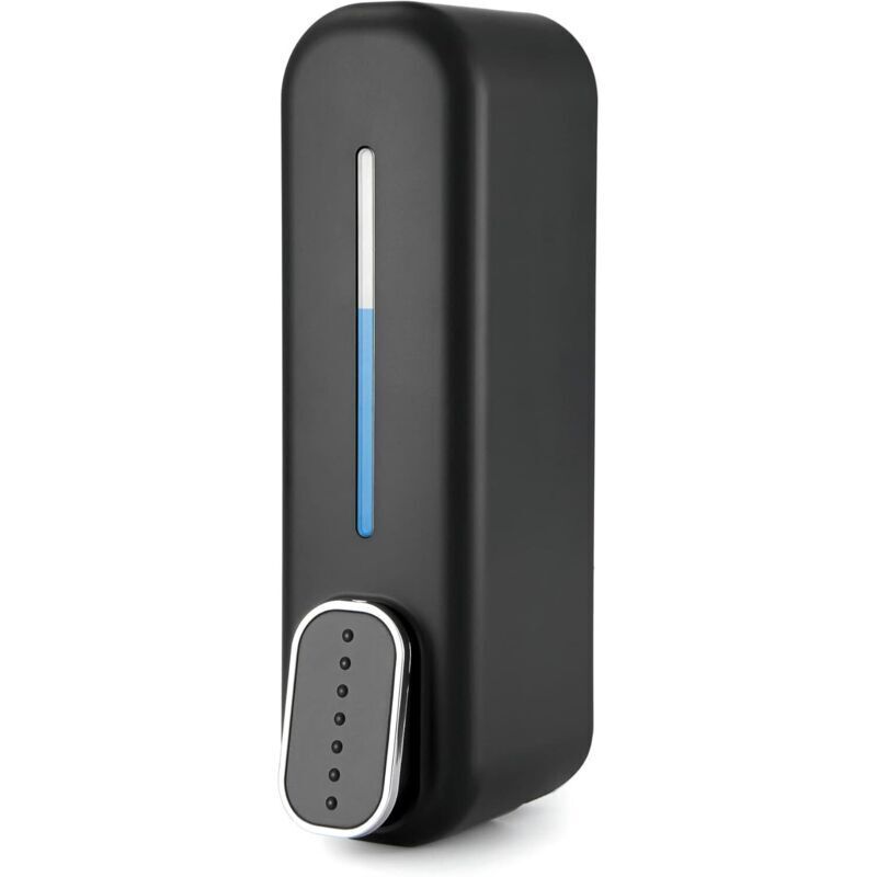 Duschgel-Spender – Duschgel – Duschgel-Spender – Für Badezimmer, Küche und Büro – Schwarz - KZQ