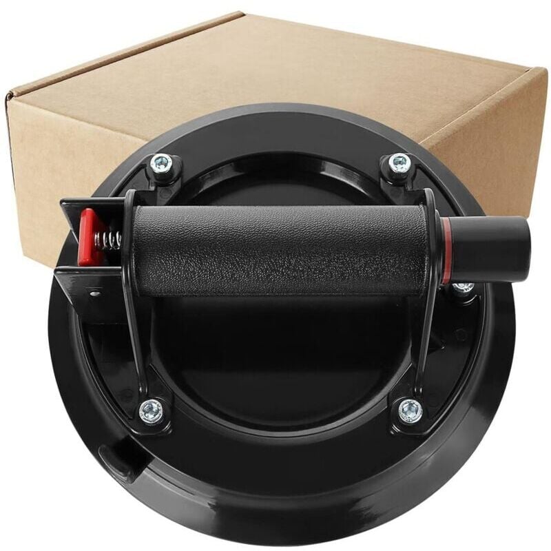 Profi-Saugnapf für Fliesen, 100 kg, Profi-Saugnapf für Glas, Saugnapf für Glasfliesen zum Transportieren und Bewegen von Glas, Fliesen, Glas,