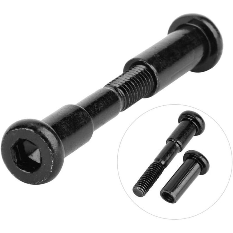 Tornillo per Xiaomi - Tornillo di perno fisso pieghevole per repuestos de scooter Xiaomi M365, nero - KZQ