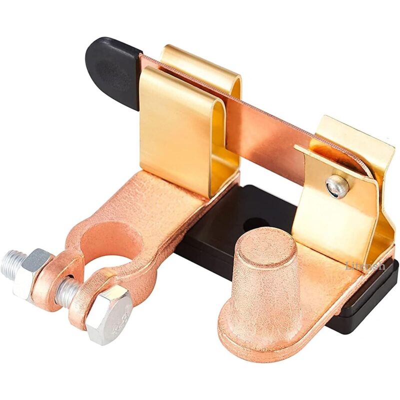 12 v 24 v Batterie-Trennschalter mit negativem Messing-Anschluss oben, Auto-Traktor-Batterie-Trennschalter, Batterie-Trennschalter - Lablanc