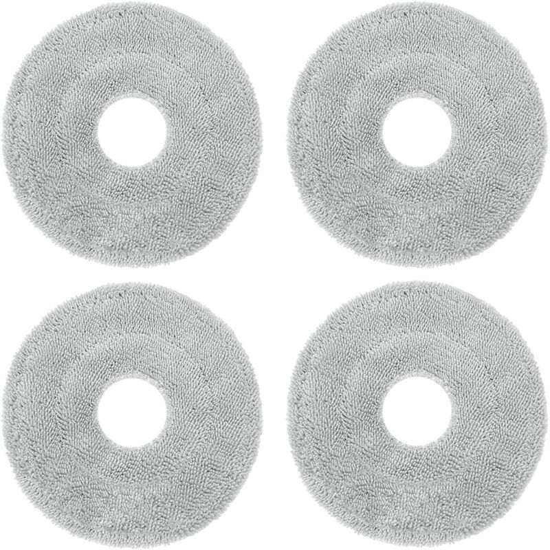 Lablanc - 4 Ersatz-Wischpads kompatibel mit Dreame L10 Ultra/ L10S Pro/ L10S Ultra/ L10S Pro Ultra Heat/ L10 Prime/ L20 Ultra/ L40 Ultra/ X40 Ultra/