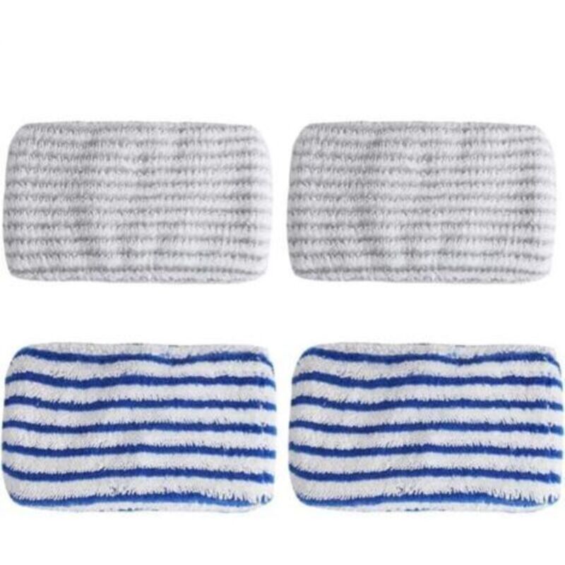 4 Stück Mikrofasertücher als Ersatz, entworfen für rowenta Clean & Steam ZR005801, ZR005804, ZR850002, Mikrofasermopp, Rowenta Clean and Steam Wipe