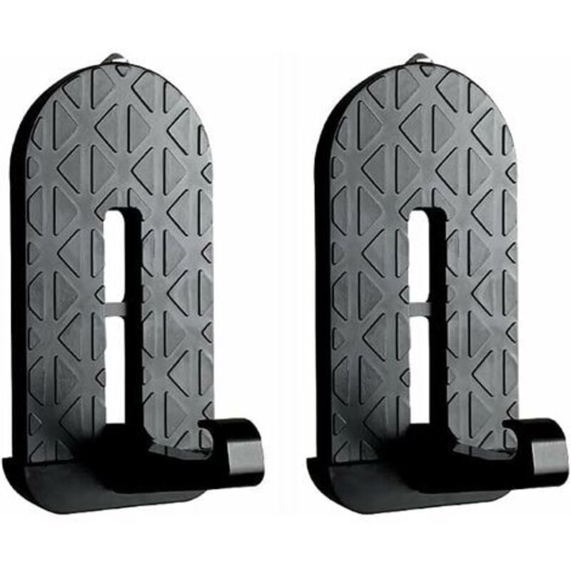 Auto-Assistenzpedal, 2-teilige faltbare Autotürstufe, aus Aluminiumlegierung, zum Reinigen des Dachs, geeignet für suv, Wohnmobil, Jeep-Autoteile
