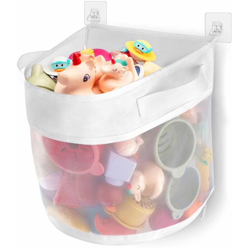 Badespielzeug-Aufbewahrung, Baby-Badespielzeug-Netz, Badespielzeug-Organizer, Badespielzeug-Aufbewahrung, Baby-Badespielzeug-Netz,