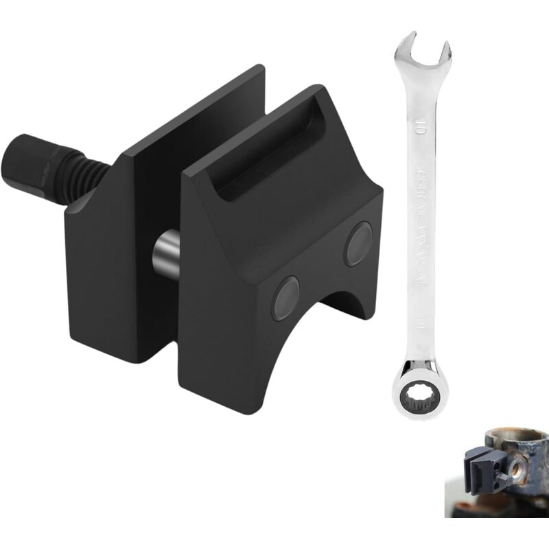 LaBlanc – einfach zu verwendender Federbein-Spreizer mit geteilter Nabe, universelles Federbein-Spreizwerkzeug für die meisten Marken und Modelle