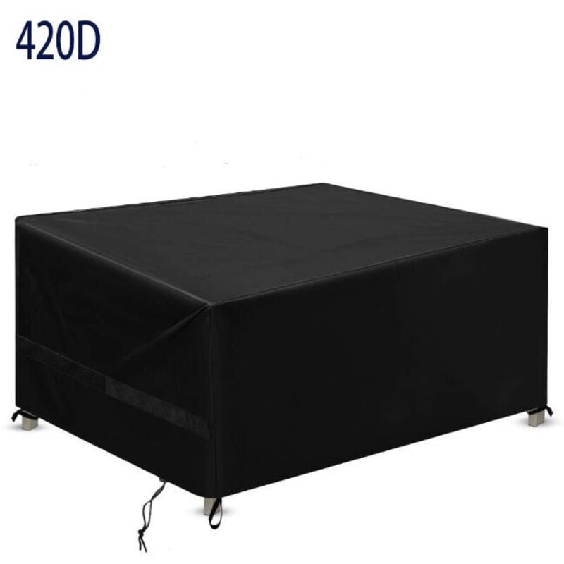 Gartenmöbel-Abdeckung, wasserdichte Gartenmöbel-Schutzhülle, atmungsaktiv, winddicht, UV-beständig, 420D Oxford-Schutzhülle,