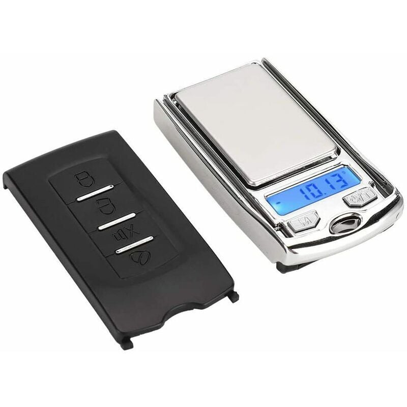 Präzisions-Küchenwaage – 100 g/0,01 g, multifunktionale Mini-Lebensmittelwaage mit LED-Anzeige – elektronische Waage für Schmuck, Medikamente, Kaffee