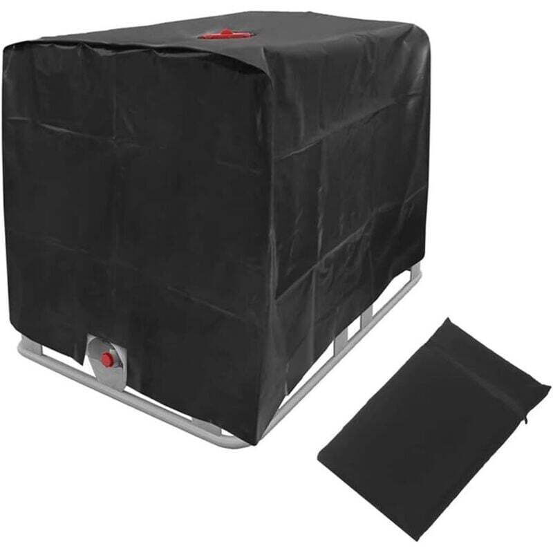 XVX - LaBlanc - Schutzhülle 120×100×116cm, Wasserdichte Abdeckung, Wasserdichte Abdeckung, Schutzhülle für IBC-Tank, Abdeckung für 1000-Liter-Tank,