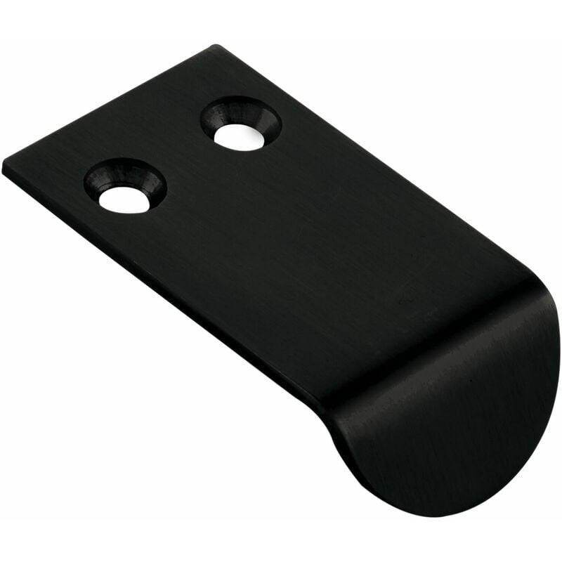 Technik Team - Technik-Team Schubladengriff Xica la 12mm - Griff für Schubladen Breite 28mm, Edelstahl schwarz matt