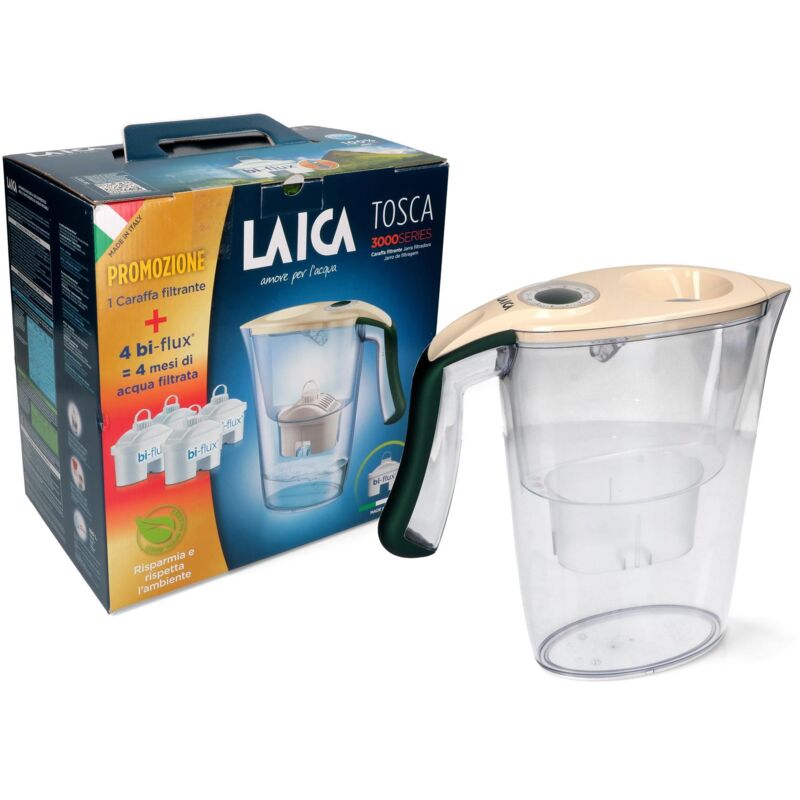 Laica KIT J9059A Wasserfilter Pitcher-Wasserfilter Grün 2,3 l