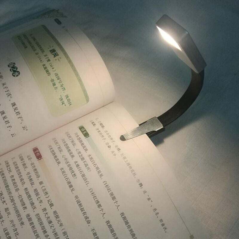Alovez - Lampe de lecture Lampe de lecture à led Lampe de lecture rechargeable par usb Lampe de lecture à 3 modes de luminosité en continu Lampe à