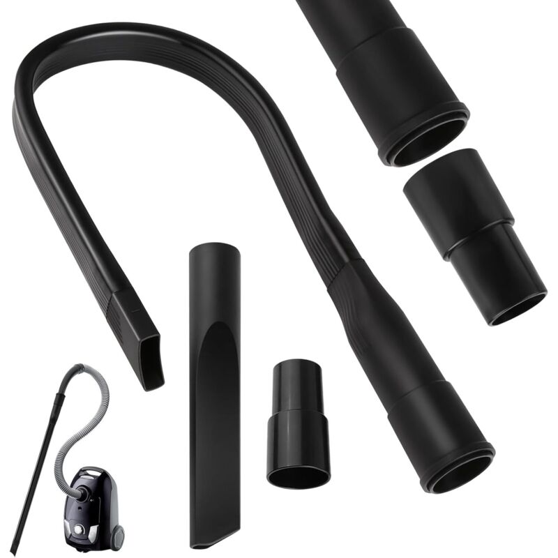Lange Flexible Fugendüse Staubsauger, 62cm Staubsaugeraufsatz Heizkörper für Alle Staubsauger mit 35/32mm Anschluss, Universal Staubsauger Fugendüse