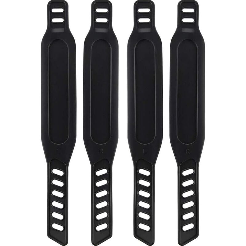 RAPANDA Pedalriemen für Heimtrainer, Gummi-Pedalriemen, einfach einzustellen, universelle Pedalriemen für Heimtrainer, Fahrrad, Zuhause oder