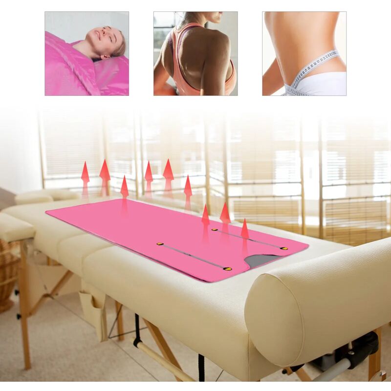 Langstrecken-Infrarot-Sauna-Heizdecke, Körperabnehmen, Detox-Fitness-Saunadecke