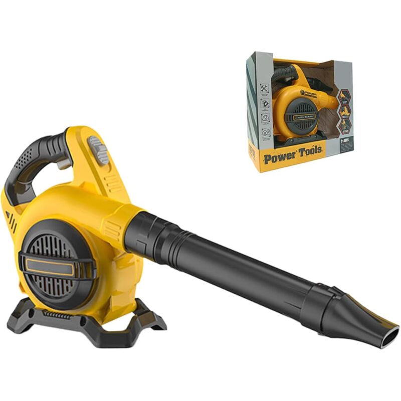 Laubbläser für Kinder, Laubbläser-Spielzeug für Kinder, Laubbläser für Kinder, der wirklich funktioniert, realistischer Laubbläser mit Griff