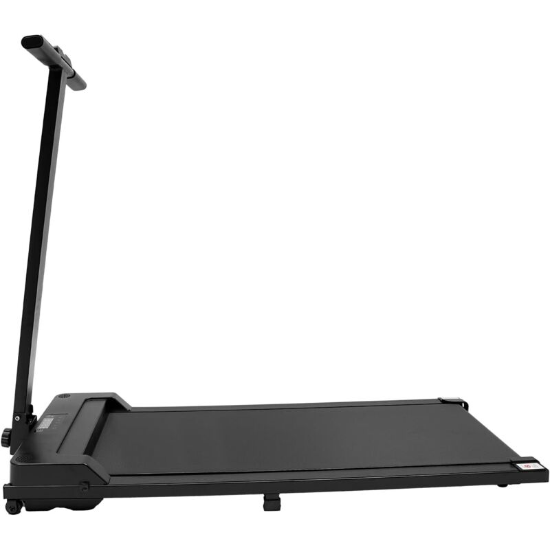 Laufbänder für Zuhause Klappbar 1-6KM/H Laufband Faltbares Elektro-Laufband Tragfähigkeit bis 180KG, Walking Pad für Heim und Büro (Schwarz)