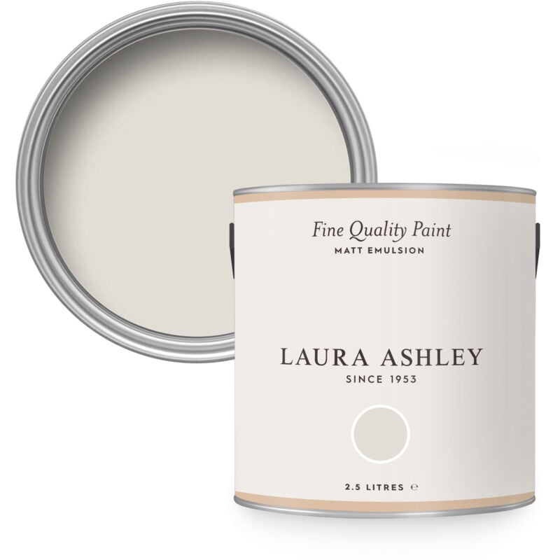 Wandfarbe Pale Dove Grey Matt 2,5L - Laura Ashley