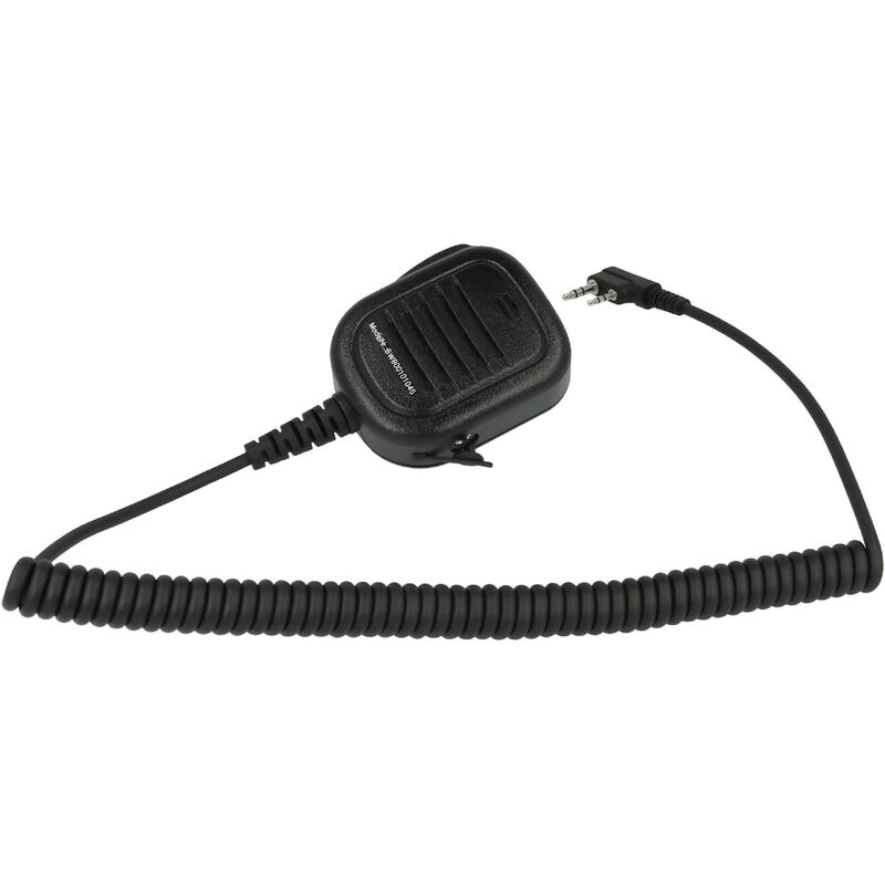Vhbw - Lautsprecher-Mikrofon kompatibel mit Kenwood TH31BT, TH415A, TH415E, TH32AT, TH415, TH-31AT, TH-31BT, TH-415, TH-415A Funkgerät
