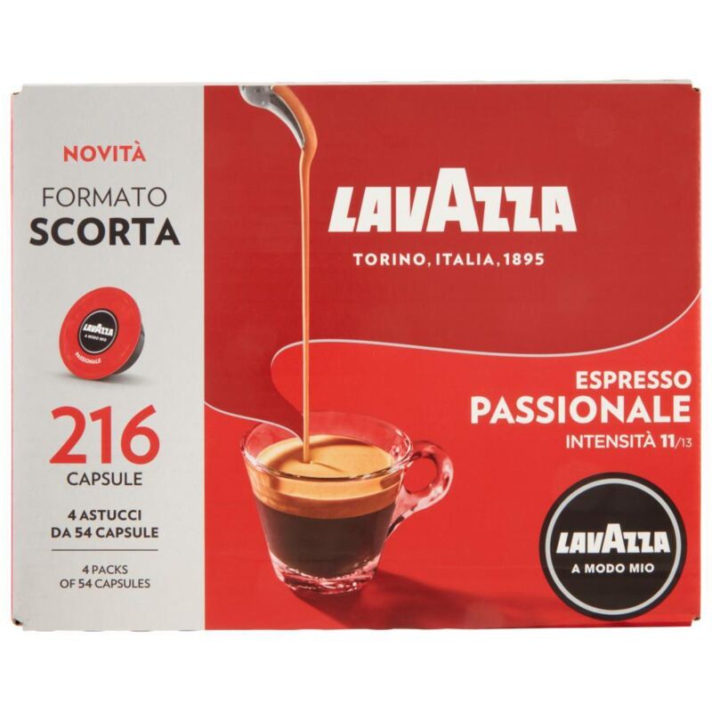 Lavazza A Modo Mio Caffe Passionale 216 Kapseln