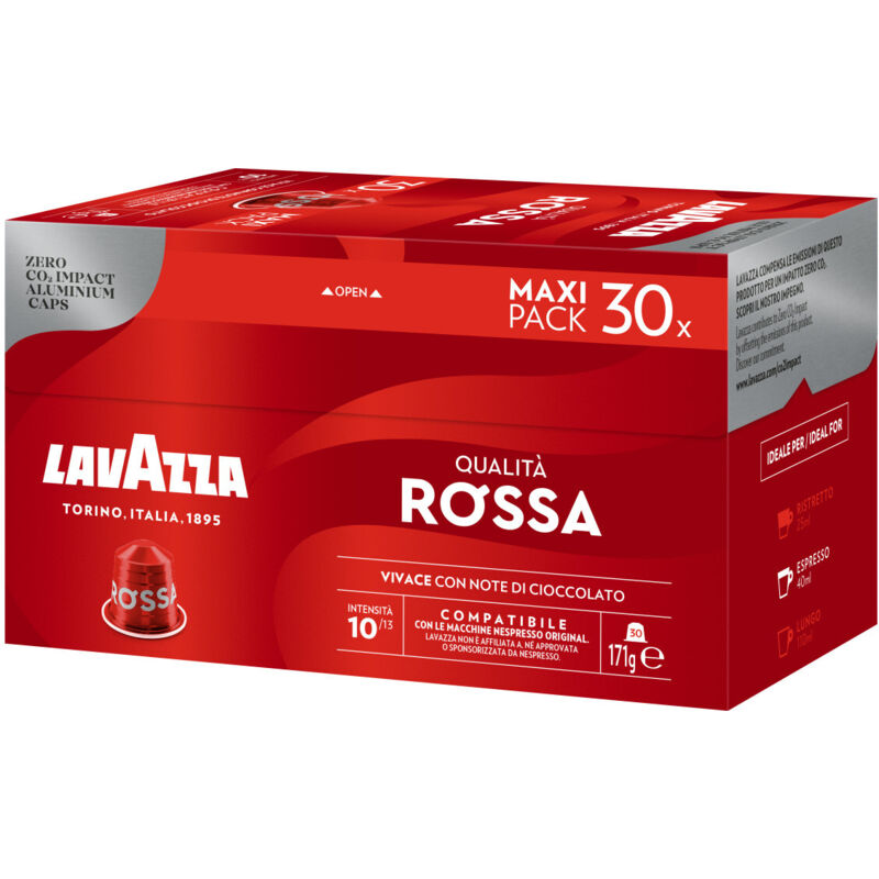Lavazza Qualità Rossa Kaffeekapsel Medium geröstet 30 Stück(e)