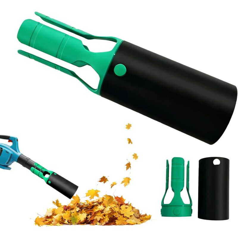 Leaf Blower Air Booster Laubbläser Düse Aufsatz Leistungsstarker Blätter Turbo Laubsauger Extension Booster Hochleistungs Laubkehrer Blätter Gebläse