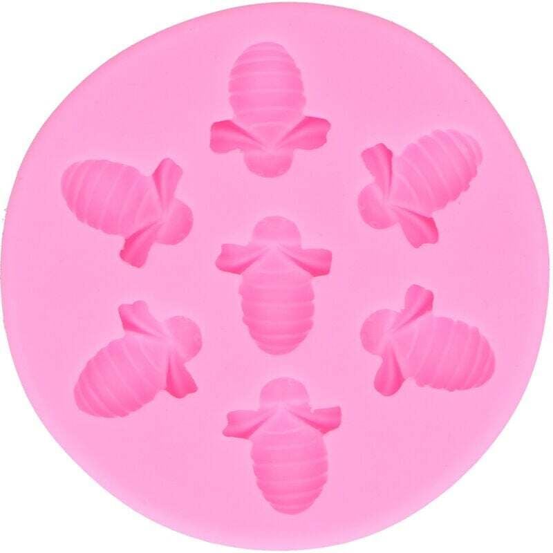 Lebensmittelechte Silikon-Wabenkuchenform, Bienenwaben-Silikonform für Fondantkuchen, Schokoladendekoration, DIY-Backzubehör (1)