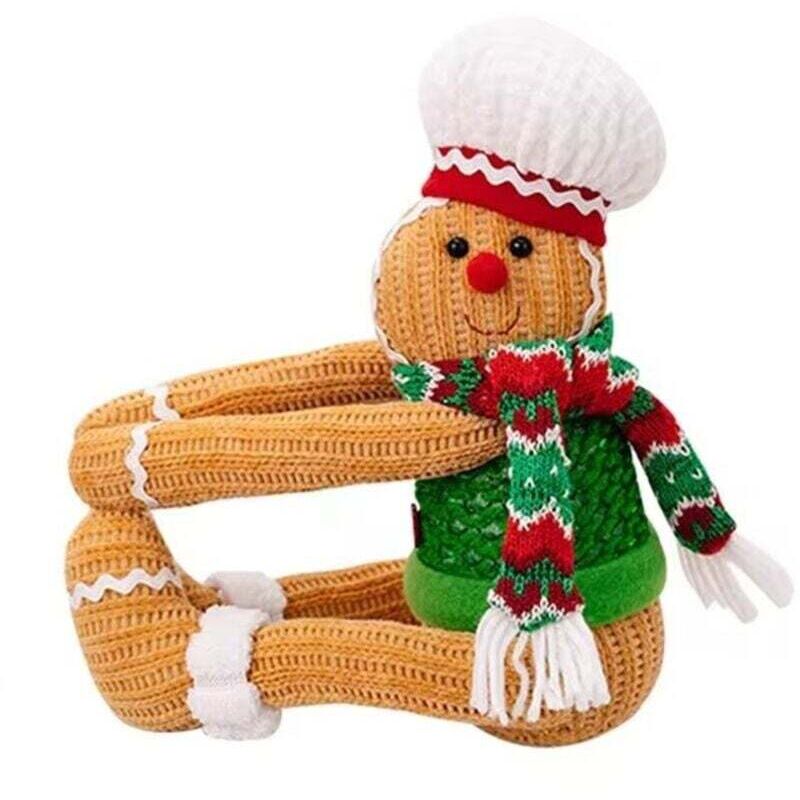 Lebkuchen-Weihnachtsornamente, dekorative Anhänger, Küchen- und Heimdekoration, Baumschmuck, Feiertage