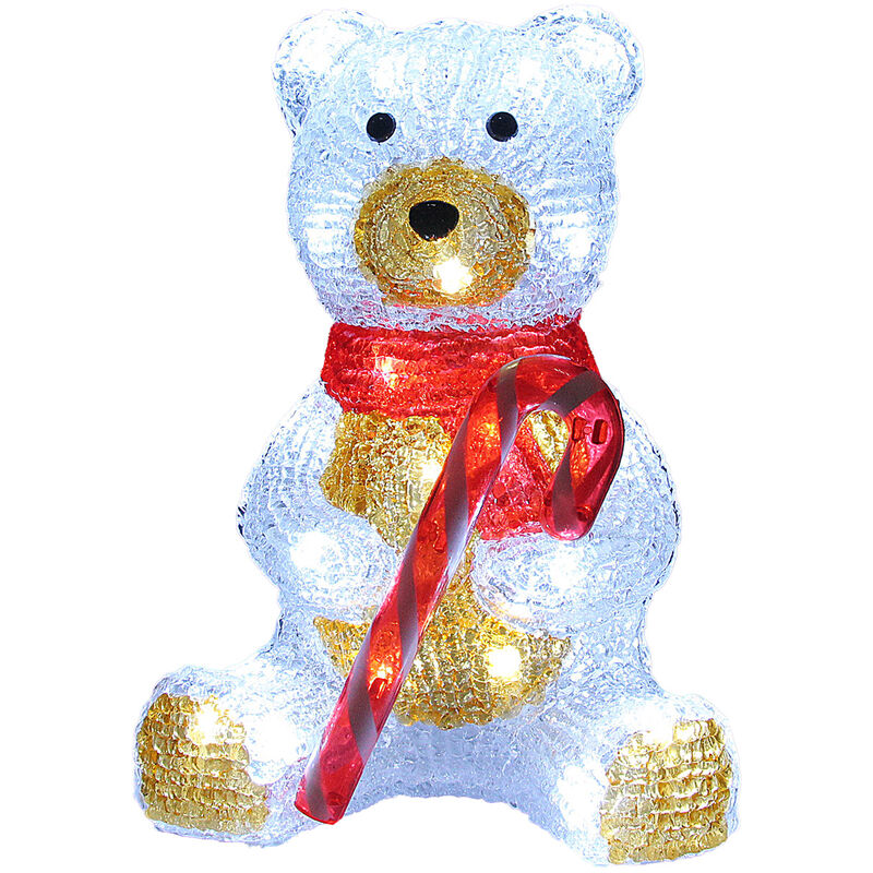 Led Acryl Figur Weihnachten Außen Innen Schneemann Santa Eisbär Pinguin Teddy Hirsch Wichtel Stern Weihnachtsmann Weihnachtsdekoration