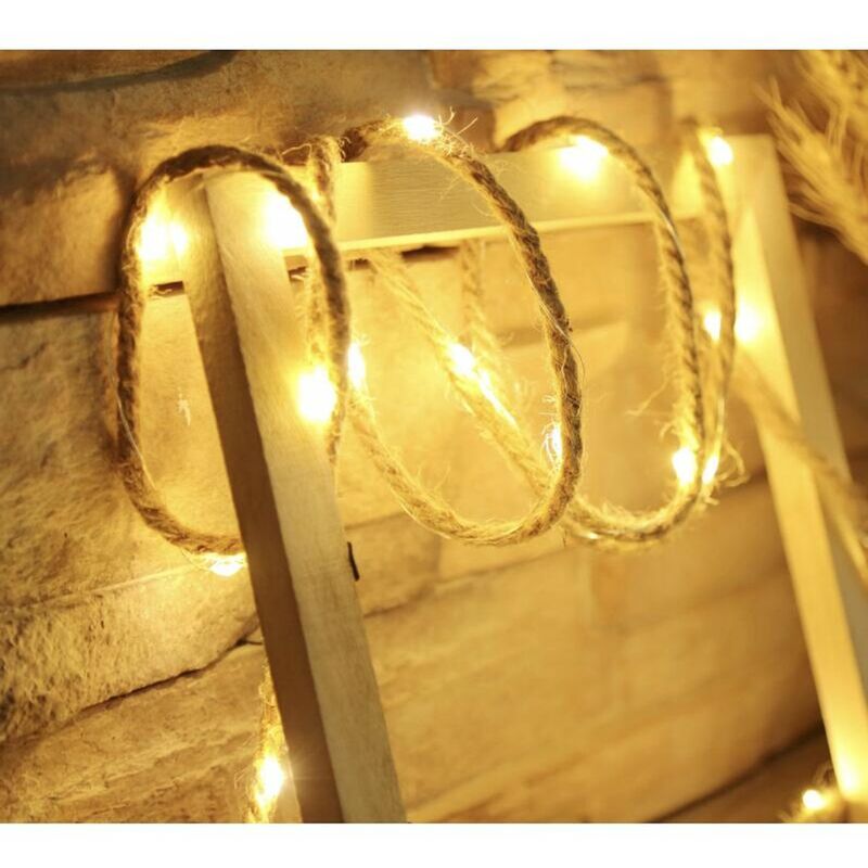 Buri - LED-Deko-Tau Licht Beleuchtung Lichterkette wohnen Wohnaccessoire Deko chic Set