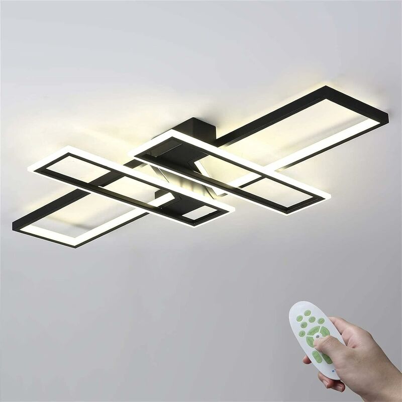 Comely - led Dimmbare Deckenlampe Lampe mit moderner Fernbedienung kreativer kreativer Metall Acrylbeleuchtung Deckenlampe Beleuchtung Schlafzimmer