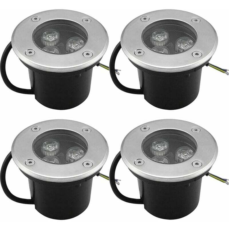 LED-Einbaustrahler für den Außenbereich, im Freien vergrabener LED-Einbaustrahler für Landschaft, Gehwege, Rasen, Stufendecks, Wege, Treppen, Zäune,