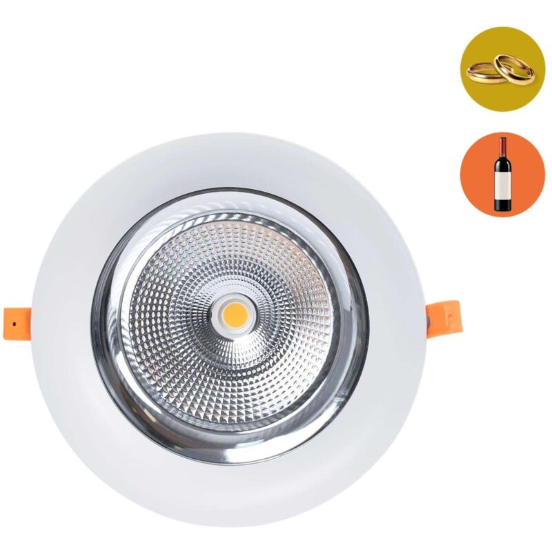 Barcelona Led - Downlight led speziell für Gold- und Weinläden - 40W - Philips