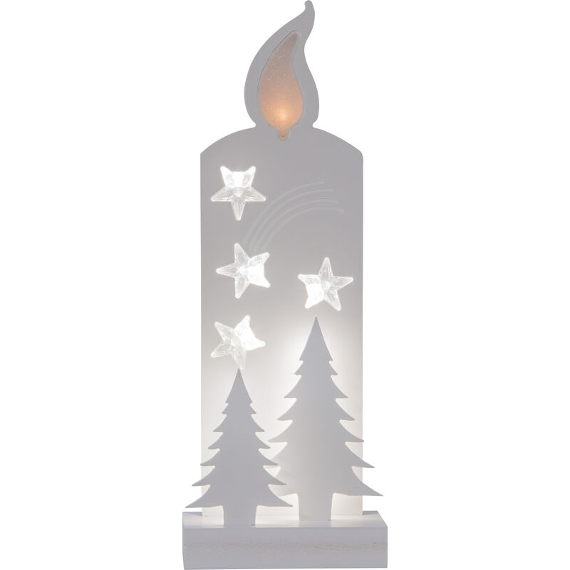 LED Weihnachtsdeko Grandy, Holz Weihnachtsmotive, 36 cm