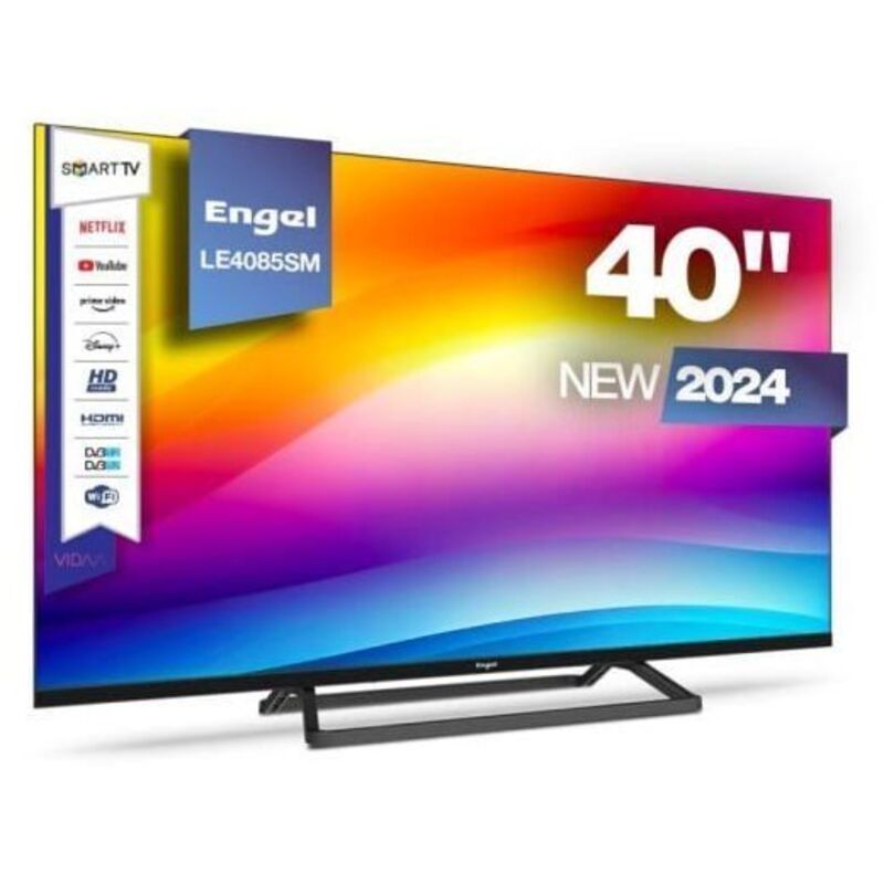 LED-Fernseher - ENGEL - LE4085SM - 40 Zoll - Full HD - Smart TV - Wi-Fi