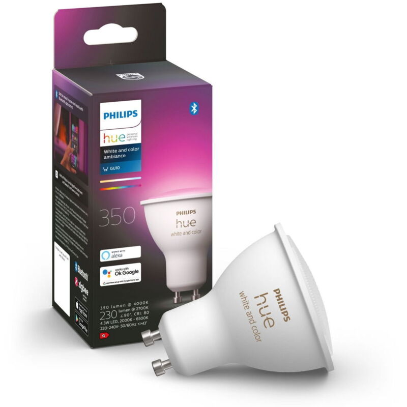 hue Hue Wh. Amb. CA 4.3W GU10 33988000