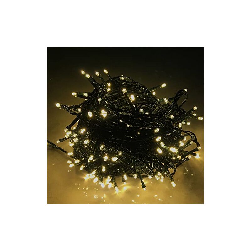 LED Lichterkette 30m 300LEDs Lichtervorhang mit 8 Leuchtmodi Lichterketten Außen Innen IP44 Wasserdicht Weihnachtsbeleuchtung für Weihnachtsdeko