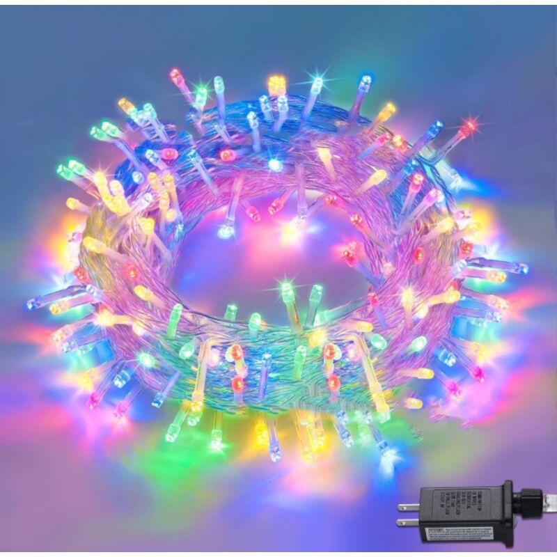 Led Lichterkette Strom 23M 200 led mit Fernbedienung Timer Merkfunktion Lichterkette IP65 Wasserdicht für Innen und Außen,Niederspannung,