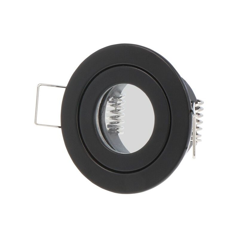 Led Line - Feuchtraum Slim IP20/44 Einbaustrahler MR11 Einbaurahmen Downlight Wasserdicht Ø45mm Bohrloch Aluminium inkl. GU5.3 Fassung für led