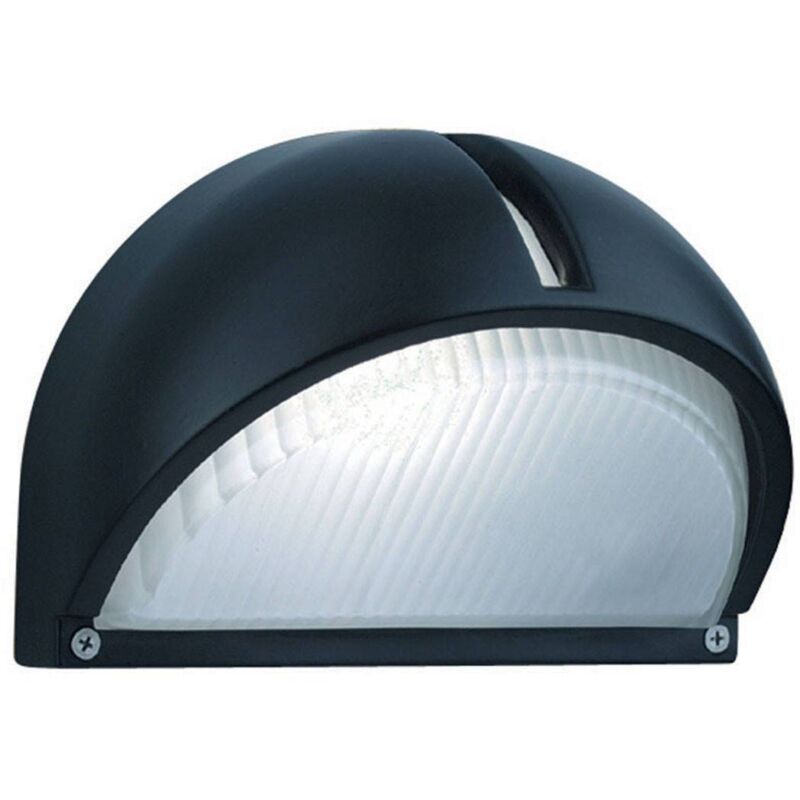 Searchlight - Outdoor - 1 Licht Outdoor Garten Aluminium Wandleuchte Schwarz IP44, E27