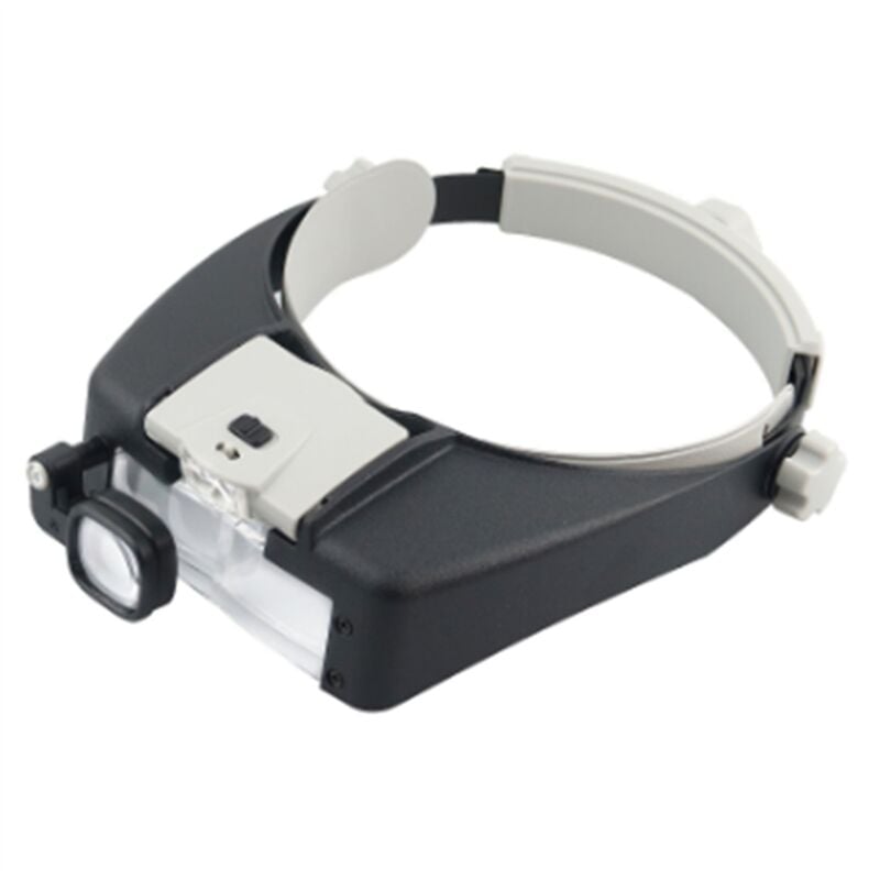 LED-Stirnband-Headset-Kopflampe, Juwelier-Lupe