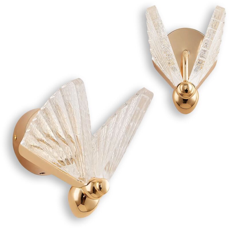 Toolight - led-wandleuchte LHJ104-1W gold 35 gold, rose gold