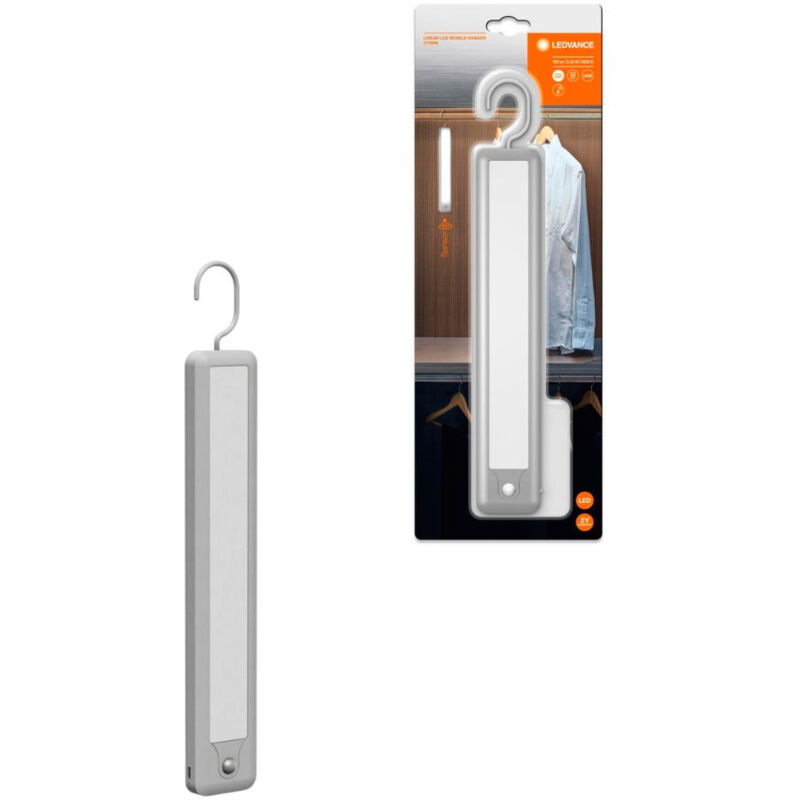 Mobile led Leuchte für Innen zum Aufhängen, mit Bewegungsmelder, Warmweiß (3000K), integrierter Akku aufladbar über usb, Linear led Mobile hanger usb
