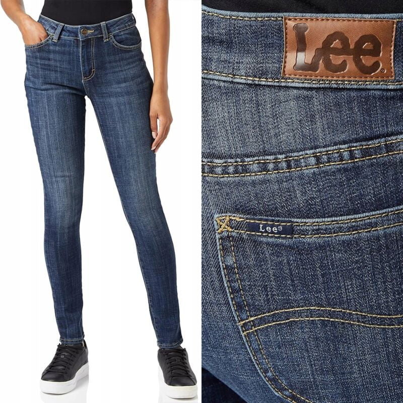 Lee LEGENDARY SKINNY Skinny Jeans in Lagunenblau, W25 L31