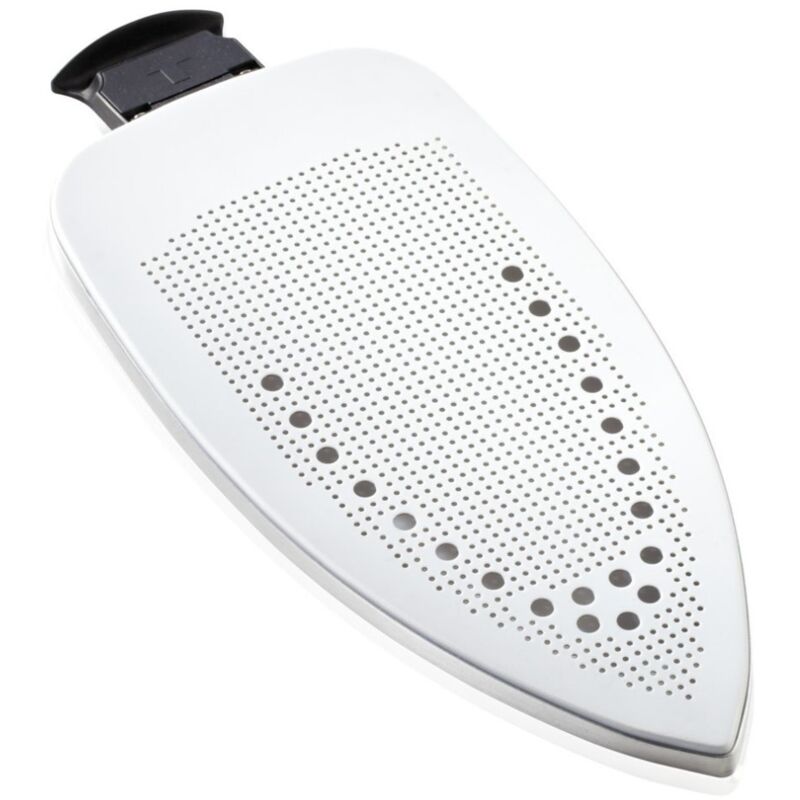 Leifheit Schon-Bügelsohle Advanced Professional, Bügeleisen Sohle, Aluminium, Filz, Stahl, Grau, 76123