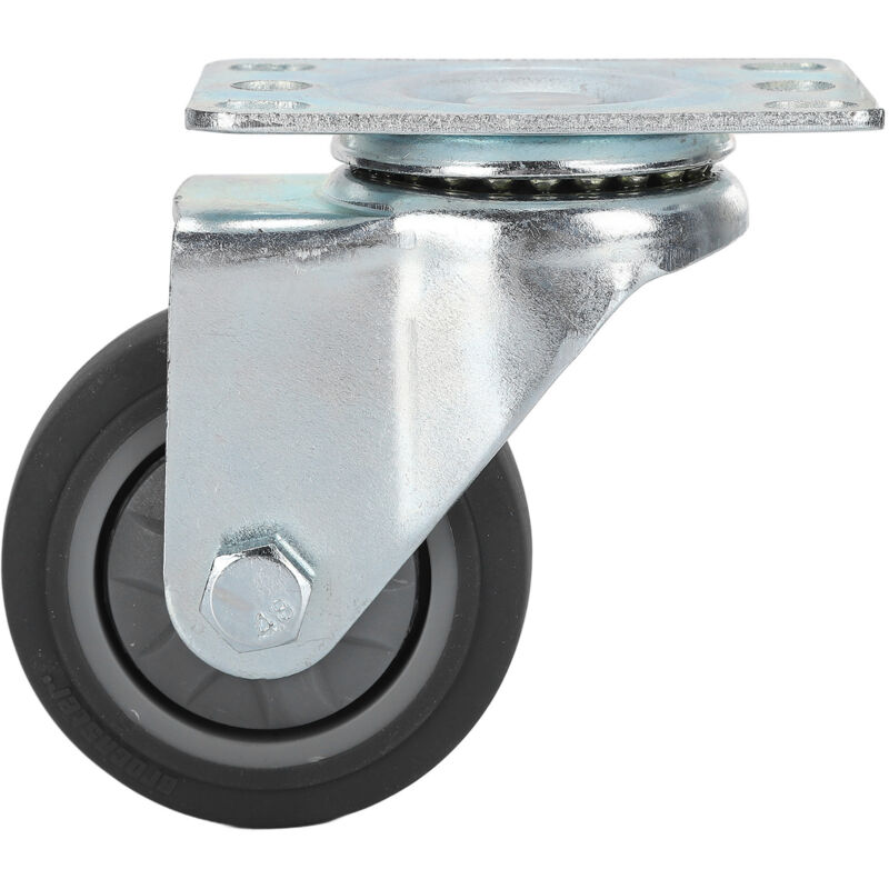 Leises und robustes 75-mm-TPR-Ersatzrad für Trolleys