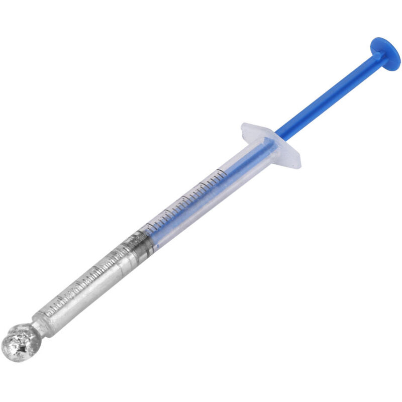 Leitfähige Farbe, 0,5 ml 3G CPU Flüssigmetall Flüssigleitpaste Enthält Wärmeleitpaste Silber Wärmeleitpaste Flüssigmetallische Wärmeleitpaste zur