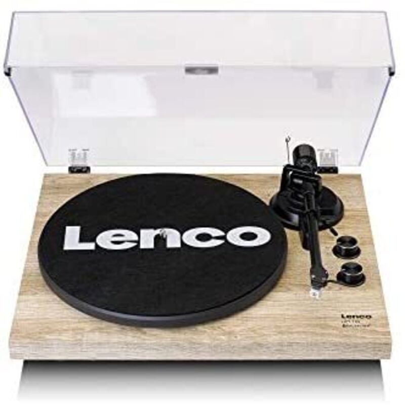 LBT-188 - Plattenspieler (Riemengetriebener Plattenspieler, Beige, 33,45 rpm, Rotary, gerader Tonarm, ac) - Lenco